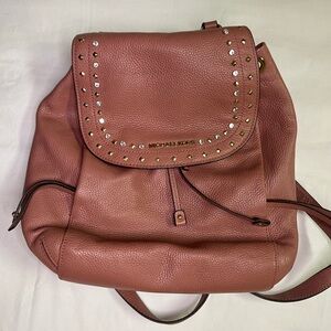 Michael Kors Studded Rose Backpack